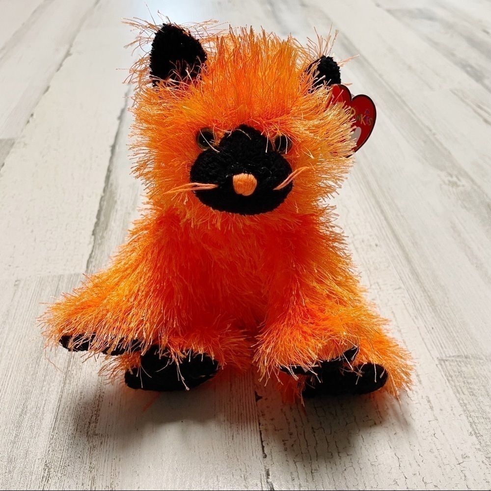 TY Punkies - SPOOKERS the Halloween Cat 8” MINT